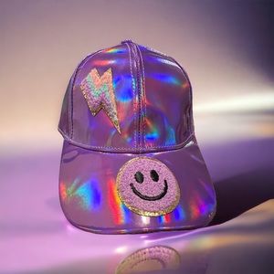 Holographic Purple Baseball Cap